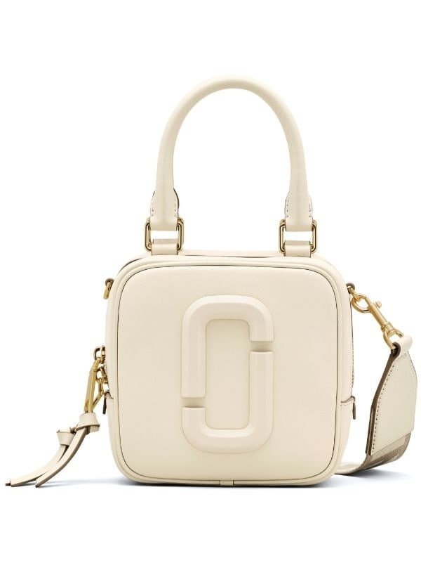 Marc Jacobs cream Shoulder Bag 'The Covered J Marc Cube'