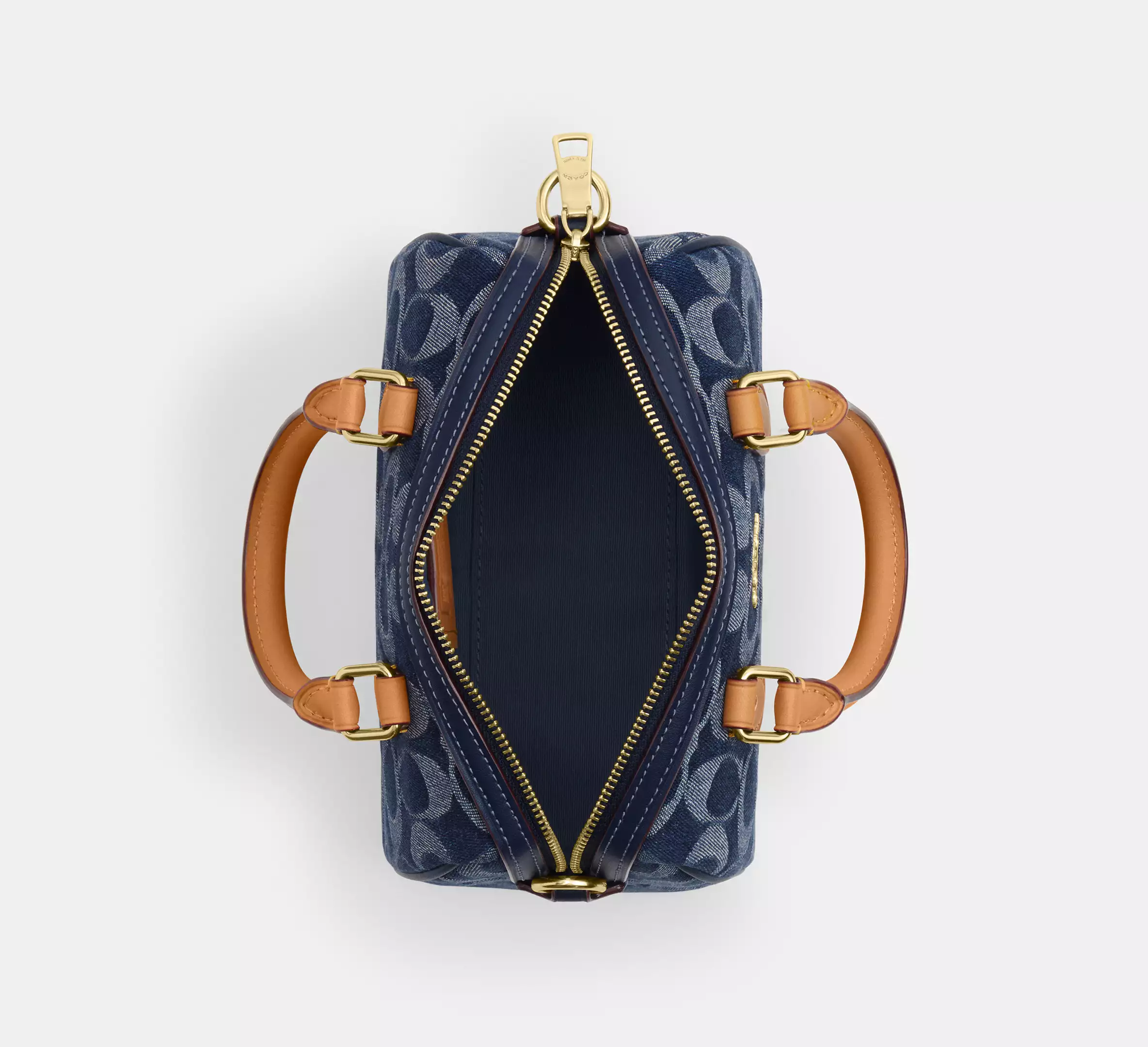 Mini Rowan Crossbody Bag In Signature Denim - Image 4